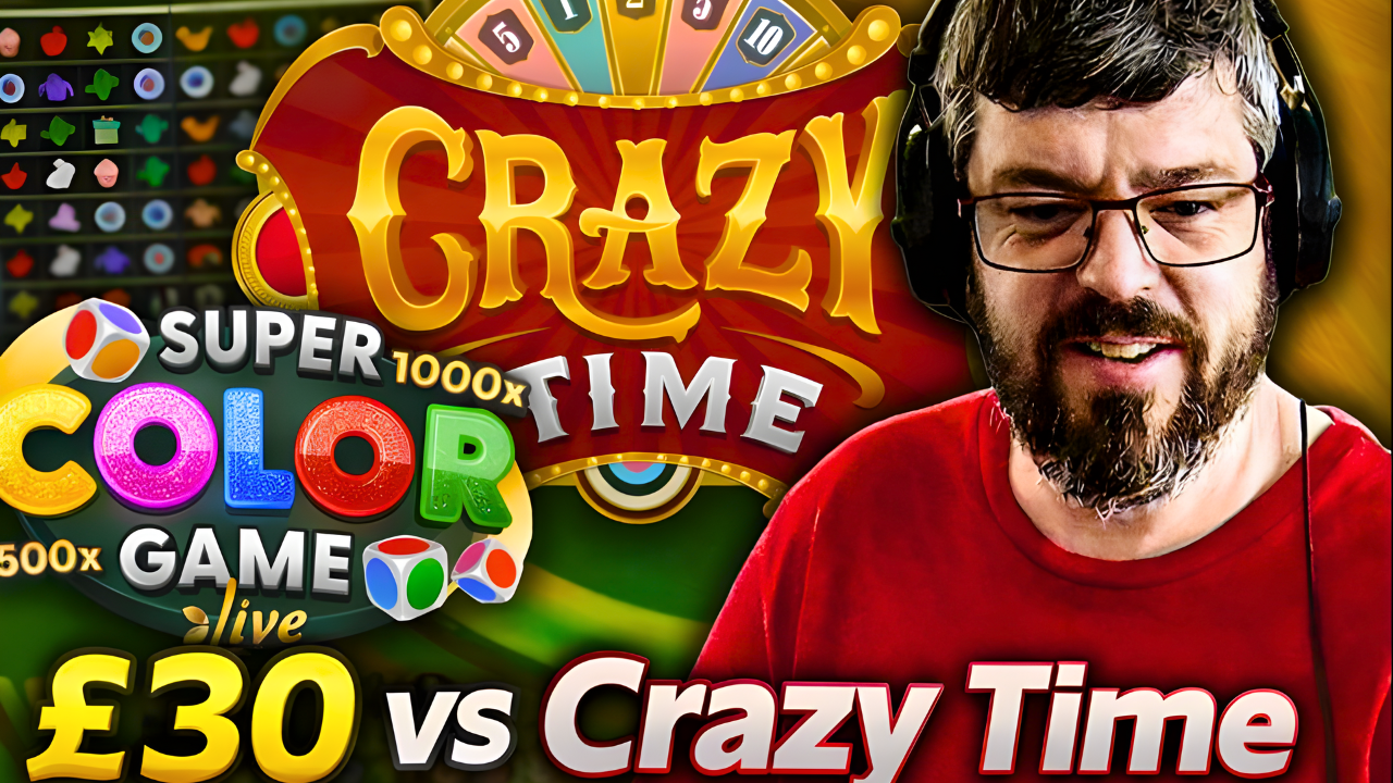 Crazy Time and Super Color Game 2025