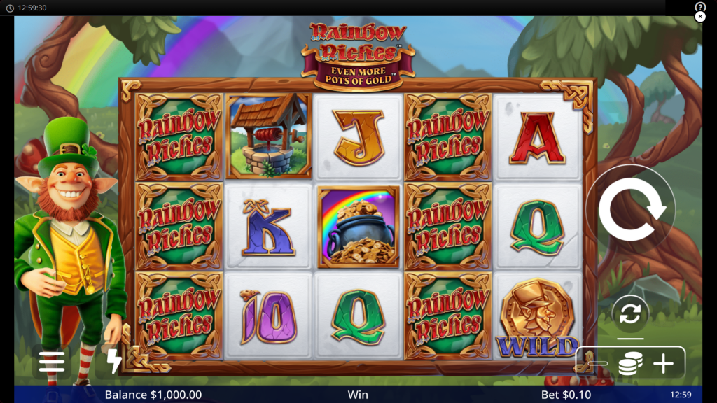 Rainbow Riches even more pots of gold